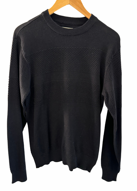 Karl Crew Knit Fisherman Sweater