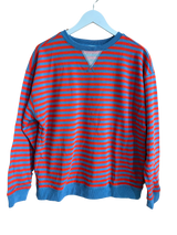 Rioja Striped Crewneck