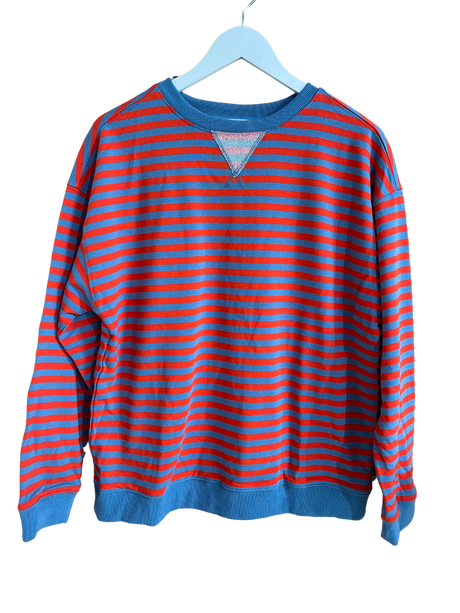 Rioja Striped Crewneck