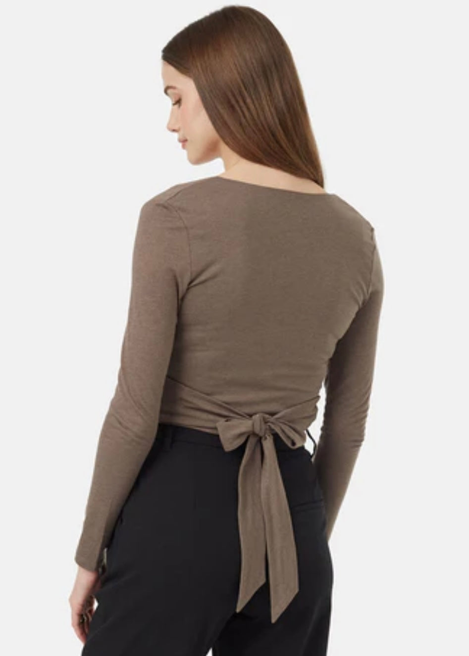 Treeblend Wrap Top