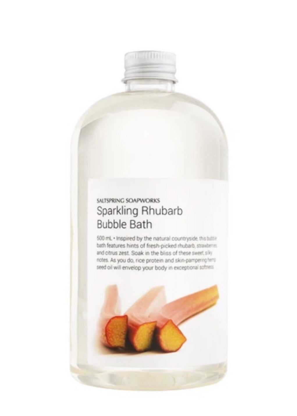 Sparkling Rhubarb Bubble Bath